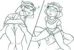 amneris from donald duck (comics) by redout