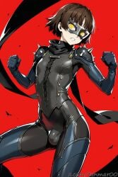 makoto niijima from persona by tehmar