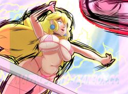princess peach from mario (series) by amazingpanties