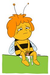 bug_girl cum masturbation maya_(maya_the_bee) maya_the_bee som