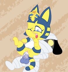 2007 animal_crossing ankha edit lucky_(animal_crossing) nintendo psyredtails tagme