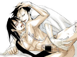 akon bleach censored kenpachi_zaraki male_only tagme zaraki_kenpachi