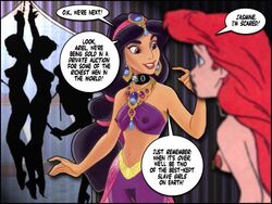 ariel (the little mermaid) from aladdin (1992 disney film) by col kink