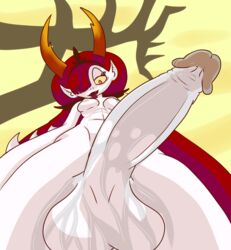 1futa color demon first_person_view futa_only futaloliisbest futanari hair hekapoo horn intersex long_hair looking_at_viewer penis solo star_vs_the_forces_of_evil taker_pov tongue tongue_out