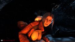 3d all_fours animated bear beastlyjoe clothed clothing doggy_style female feral from_behind_(disambiguation) from_behind_position human human_on_feral interspecies lara_croft lara_croft_(survivor) mammal sex source_filmmaker tomb_raider tomb_raider_(survivor)