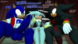 3d 3d_(artwork) anthro balls dialogue english_text erection flaccid flaccid_cock flaccid_penis huge_balls huge_cock huge_cock imminent_orgasm imminent_sex male neotaurus penis precum shadow_the_hedgehog silver_the_hedgehog small_penis sonic_(series) sonic_the_hedgehog throbbing_penis trio