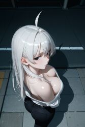 ai_generated breasts oversized_clothes ryuuzen