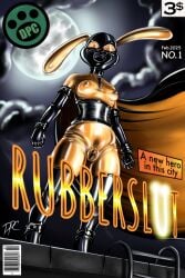 2:3 anthro bdsm_outfit disney dpc european_rabbit female hi_res judy_hopps lagomorph latex leporid mammal oryctolagus rabbit superhero zootopia