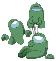 among_us among_us_(rodamrix) buldge fortegreen_(among_us) namarick penis rodamrix veiny_penis