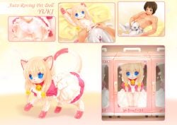 clothing doll domestic_cat felid feline felis female gender_transformation maid_uniform male male/female mammal mtf_transformation size_transformation solo suit_transformation tetetor-oort transformation uniform