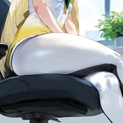 ai_generated big_ass big_breasts blonde_hair himeno lusamine_(pokemon) milf pokemon