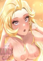 blonde_hair breasts completely_nude completely_nude_female hazbin_hotel lilith_morningstar_(hazbin_hotel) nipples nude nude_female