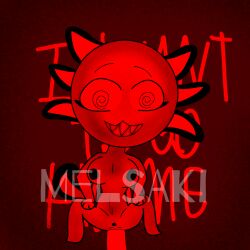 abgerny amy_(abgerny) axolotl axolotl_girl axolotl_humanoid crazy_eyes crazy_smile drugged drugged_sex drugs happy_sex hypnotic_eyes hypnotized_sex incredibox_mod melsaki_artist red_arts