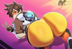 lena oxton from overwatch by koreo