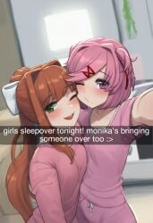 monika (doki doki literature club) from doki doki literature club by maihateslosers
