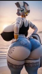 1girls 2d 2d_(artwork) ai_generated ass back_view big_ass big_breasts big_butt breasts bubble_ass bubble_butt female hasbro huge_ass huge_breasts huge_butt hyper_ass hyper_breasts looking_at_viewer massive_ass massive_breasts massive_butt my_little_pony my_little_pony_friendship_is_magic naked nude nude_female revealing_clothes tagme thick_thighs thighhighs thunder_thighs tight_clothing truth_spider03 video zecora_(mlp)