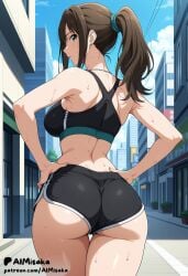 shibuya rin from idolmaster by aimisaka