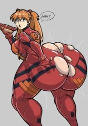 asuka langley sohryu from neon genesis evangelion by donut doodles
