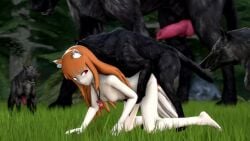 16:9 2026 3d 3d_(artwork) 5_fingers all_fours animal_ear_fluff animal_ears animal_humanoid animated being_watched black_body black_fur blunt_bangs bouncing_breasts breasts canid canine canis completely_nude devilscry digital_media_(artwork) doggy_style duo duo_focus erection exposed_breasts feet female female_on_feral female_penetrated feral feral_penetrating feral_penetrating_humanoid fingernails fingers from_behind_position fur genitals grey_body grey_fur group hair half-closed_eyes high_framerate hip_grab holo humanoid humanoid_genitalia humanoid_on_feral humanoid_penetrated interspecies long_fingernails long_hair long_sidelocks loop male male/female male_on_humanoid male_penetrating male_penetrating_female mammal mammal_humanoid medium_breasts narrowed_eyes navel nipples no_sound nude open_mouth orange_hair outside penetration penile penile_penetration penis penis_in_pussy pussy red_eyes sex short_playtime sidelocks small_breasts source_filmmaker spice_and_wolf straight tagme tail tail_wagging vaginal_penetration video widescreen wolf wolf_ears wolf_girl wolf_tail zoophilia