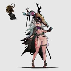 hateful virago from darkest dungeon by zhuma