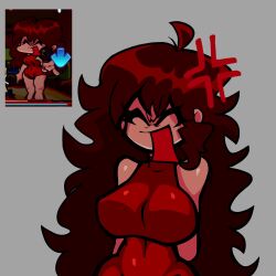 bn female female_only friday_night_funkin girlfriend_(friday_night_funkin) huge_ass huge_breasts