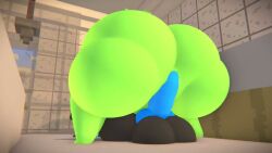 2025 3d ass ass_focus bathroom big_breasts big_butt big_penis black_body black_skin blue_eyes blue_penis breasts completely_naked completely_naked_female completely_naked_male green_body green_skin growth hb_(hb_the_ender) hbtheender huge_ass huge_cock larger_female longer_than_2_minutes minecraft naked naked_female nude nude_female shower slime slime_(minecraft) slime_girl slimer_(stemingbunbun) smaller_male sound tagme vagina vaginal_penetration vaginal_sex video