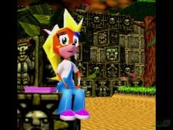 1girls 3d 3d_animation accurate_art_style animated bandicoot blonde_hair brap clothing coco_bandicoot crash_(series) fart fart_fetish farting farts female female_only furry furry_female gassy gassy_female huge_fart hyper_fart loud_fart low_poly overalls passing_gas ps1_artstyle ripping_ass sitting sound sound_effects stock_fart_sfx stomach_ache stomach_noises tacko_sfm tagme video video_games
