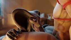 1boy 1girls 3d 3d_animation animated anthro anthro_on_anthro anthro_only anus areola ass bed bedroom big_areola big_ass big_breasts big_nipples big_penis big_thighs breasts christmas_lights christmas_tree da.nilkaz domination_loss fellatio female femdom furry gigantic_ass gigantic_breasts gigantic_thighs huge_areola huge_ass huge_breasts huge_nipples huge_thighs lizard lizard_girl male mistletoe new_year nipples original original_character penetration penis penis_in_pussy pussy reptile reptile_humanoid sapphire_(da.nilkaz) scalie snake snake_girl snake_tail snake_tongue sound sucking sucking_nipples tagme thick_thighs thighs video