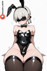 yorha 9s from nier: automata by mix-art