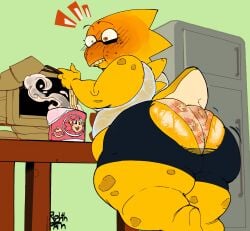 alphys from deltarune by mr rightpath