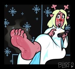 noelle holiday from deltarune by blarf022