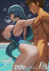 brock (pokemon) from pokemon by stickyai