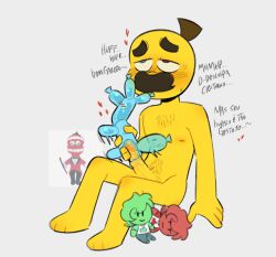 abel_(mundo_torajo) canine cock_sleeve cock_tube cock_worship fucking_ass hotpotatoss mango masturbation_sleeve masturbator mundo_torajo penis_masturbation_sleeve pervert pet toony toony_face yellow_body yellow_cock