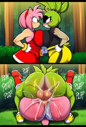 amy rose from sega by mongrealai