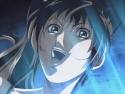 00s 1futa 1girls 2003 animated anime_screenshot basement bible_black bible_black_night_of_the_walpulgiss blush brown_hair clitoral_futa female futa_sans_balls futanari hair_ornament hentai_series human imari_kurumi implied_futanari implied_sex intersex light_rays long_hair open_mouth pale_skin rape ritual side_ponytail smile solo sweat