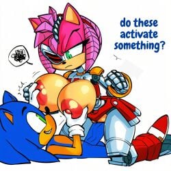 1boy 1girl1boy 1girls ai_generated amy_rose annoyed anthro anthro_female anthro_male anthro_on_anthro anthro_penetrated anthro_penetrating anthro_penetrating_anthro areolae big_breasts blue_fur breast_grab breasts breasts_out busty cowgirl_position cyborg cyborg_girl dominant_female eulipotyphlan fur green_eyes hate_sex hedgehog huge_breasts joking kimmythefem large_breasts male male/female mammal massive_breasts metallic_body nipples pink_fur request rusty_rose sega sex slim_waist sonic_(series) sonic_prime sonic_the_hedgehog sonic_the_hedgehog_(series) straddling straight straight_sex thick_thighs tits wide_hips