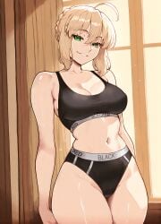 artoria pendragon from blacked by blackedcommiss1