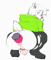 alternative_fashion anal anal_sex animated anthro ass balls bottomwear bovid caprine chastity_cage chastity_device clothing dildo dildo_in_ass dildo_insertion femboy genitals goat goth kinkykong male male_penetrated mammal object_in_ass penetration sex_toy sex_toy_in_ass sex_toy_insertion tam_tam_(tamdagoat) torn_bottomwear torn_clothing