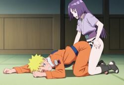 1boy 1girl1boy 1girls ai_generated female female_penetrating female_penetrating_male kakei_sumire male male_penetrated naruto obeymistress pegging strap-on tagme uzumaki_naruto