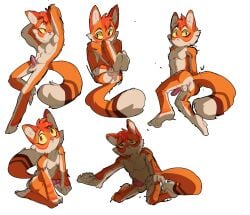 2025 anthro anus balls calvin_mcmurray cheek_tuft digital_drawing digital_media domestic_cat facial_tuft feet felid feline felis fluffy fluffy_tail fur genitals head_tuft hi_res humanoid_genitalia humanoid_penis kneeling lackadaisy male male_only mammal monotone_background multicolored_body multicolored_fur multiple_poses nude nude_anthro nude_male orange_body orange_fur penis pink_nose pose royer27_xd simple_background solo tail testicles tuft white_balls white_body white_fur white_inner_ear white_tail yellow_eyes
