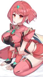 pyra from xenoblade chronicles (series) by kocha (jgug7553)