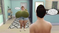 1girl1boy 3d big_breasts big_breasts big_breasts big_lips breeder breeding breeding_kink caption chubby chubby_female comic comic_page english english_text gigantic_boobs gigantic_breasts gigantic_tits ginger_hair grammatical_error huge_boobs huge_breasts huge_breasts kristopher_trent(sim_doe) long_hair massive_boobs massive_breasts massive_tits naked naked_male nude nude_male original_characters racheal_gigatits(sim_doe) shocked shocked_expression sim_doe sims sims4 sims_4 speech_bubble speech_bubbles the_sims the_sims_4 thick_thighs