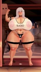 marquise davis from blacked by cinnamon tea