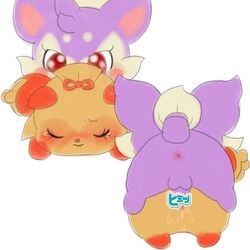 artist_request censored furry kamisama_minarai:_himitsu_no_cocotama penis red_eyes sex