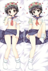 black_hair nipples panties to_aru_kagaku_no_railgun to_aru_majutsu_no_index uiharu_kazari