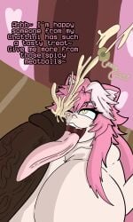 1girls 2d anon big_breasts big_penis blowjob cat_ears catgirl cum cum_on_face cumshot dark_penis dark_skin dialogue door ejaculation english_text eyeliner eyeshadow fellatio female female_focus guavagrunt hallway hololive hololive_english huge_breasts huge_cock indoors long_tongue makeup nude nude_female on_knees one_eye_closed open_mouth orgasm pink_hair raora_panthera smile speech text tongue tongue_on_penis tongue_out tongue_out_blowjob tongue_wrap tonguejob veiny_penis virtual_youtuber vtuber yellow_eyes