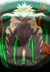 boneboxy capcom fanged_beast hunter invalid_tag lieke monster monster_hunter monster_hunter_2 penis precum rajang revonlieke source_request video_games year_request