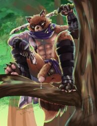 epic_games hajime_(fortnite) itsminosart penis presenting raccoon tanuki