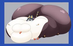 ankha_simpson_(user3345) big_ass bubble_butt female huge_ass hyper_ass tagme thick_thighs user3345 what what_the_fuck wide_hips