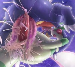 2_penises absurd_res after_sex animal_genitalia animal_penis anthro biped blue_body blue_tail bodily_fluids cum cum_in_ass cum_inside duo ejaculation fermusieboir4 flygon garchomp generation_3_pokemon generation_4_pokemon genital_fluids genitals green_body green_tail hemipenes hi_res male male/male multi_genitalia multi_penis multicolored_body nintendo penis pokemon pokemon_(species) red_body saliva tail teeth tongue yellow_body